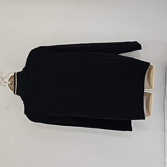 Ralph Lauren Striped Zip-up Jacket w/ Logo Hardware (Size: L) - Picture 4 of 13